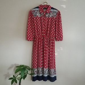 Vintage Midi Dress